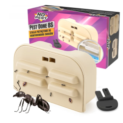 Köderstation für Gel, Pulver, Flüssigkeit und Insektizid-Granulat Pest Done BS No Pest®